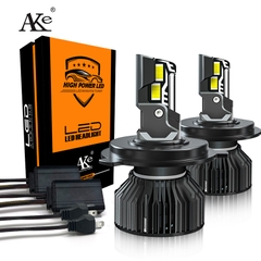 Đèn LED Ô Tô Xe Hơi Siêu Sáng Cao Cấp AKE T55 11.000LM 6000K Chân H1 H3 H4 H7 H11 9005 9006 9012