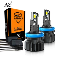 Đèn LED Ô Tô Xe Hơi Siêu Sáng Cao Cấp AKE T55 11.000LM 6000K Chân H1 H3 H4 H7 H11 9005 9006 9012