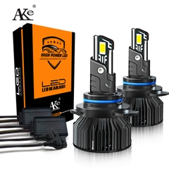 Đèn LED Ô Tô Xe Hơi Siêu Sáng Cao Cấp AKE T55 11.000LM 6000K Chân H1 H3 H4 H7 H11 9005 9006 9012