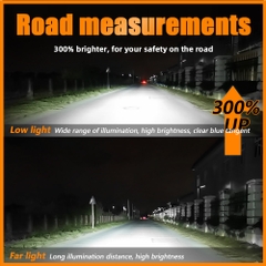 Đèn LED Ô Tô Xe Hơi Siêu Sáng Cao Cấp AKE T55 11.000LM 6000K Chân H1 H3 H4 H7 H11 9005 9006 9012