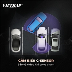 Camera Hành Trình VIETMAP TS-C9P Độ Phân Giải 2K Tích Hợp GPS Tặng Bản Quyền Vietmap Live 1 Năm