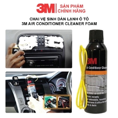 Dung Dịch Vệ Sinh Điều Hòa Ô Tô 3M Air Conditioner Cleaner Foam Làm Sạch Bụi Bẩn và Khử Mùi Hôi Trên Xe
