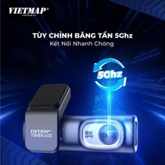 Camera Hành Trình VIETMAP TS-2K Lite Độ Phân Giải 2K Tích Hợp GPS Tặng Bản Quyền Vietmap Live 1 Năm