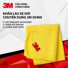 Khăn Lau Xe Hơi, Ô Tô, Mô Tô Chuyên Dụng Cao Cấp 3M Ultra Soft 50400 Perfect-It III (Siêu mềm, chống trầy xước)