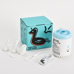 Máy Bơm Phao Bơi, Giường, Nệm, Đệm Hơi Ô Tô 2 Chiều Dùng PIN Cao Cấp