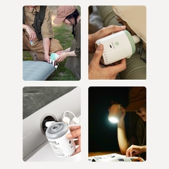 Máy Bơm Phao Bơi, Giường, Nệm, Đệm Hơi Ô Tô 2 Chiều Dùng PIN Cao Cấp