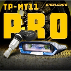 Cảm Biến Áp Suất Lốp ÔTô TPMS Cao Cấp STEELMATE TP-MT11 PRO (Cảm Biến Gắn Trong) - Hàng Chính Hãng