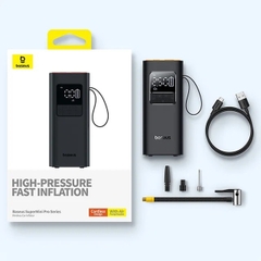 Máy Bơm Lốp ÔTô Xe Hơi Không Dây Baseus SuperMini Pro Series Wireless Car Inflator 50W 4000mAh