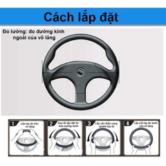 Bọc Vô Lăng Cao Cấp SPARCO Italia Hàng Chính Hãng Kiểu Dáng Thể Thao Chống Trơn Trượt