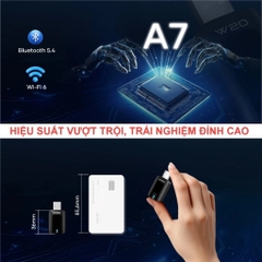 Vietmap W20 - Bộ Chuyển Đổi Kết Nối Apple Carplay + Android Auto Không Dây Cho Ô Tô Xe Hơi