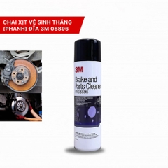 Chai Xịt Vệ Sinh Làm Sạch Bố Thắng Ô Tô, Xe Máy 3M PN08896 Brake and Parts Cleaner (chai 600ml)