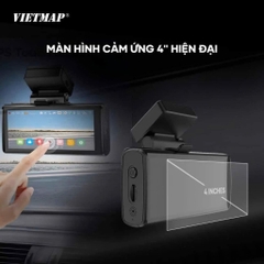 Camera Hành Trình VIETMAP SpeedMap M2 Cảnh Báo Giao Thông Bằng Giọng Nói, Giám Sát Xe Từ Xa 4G