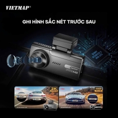 Camera Hành Trình VIETMAP SpeedMap M2 Cảnh Báo Giao Thông Bằng Giọng Nói, Giám Sát Xe Từ Xa 4G