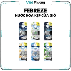 Nước Hoa Ô Tô Febreze Cao Cấp Kẹp Cửa Gió Điều Hòa Xe Hơi Febreze Car Vent Air Freshener (nhiều mùi)