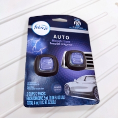 Nước Hoa Ô Tô Febreze Cao Cấp Kẹp Cửa Gió Điều Hòa Xe Hơi Febreze Car Vent Air Freshener (nhiều mùi)
