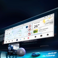 Android Box DCTECH DC B300 SD 6115, 4x64GB, Hỗ Trợ Apple Carplay/Android Auto, Tặng Vietmap Live