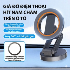 Giá Đỡ Kẹp Điện Thoại Ô Tô Từ Tính Thông Minh Cao Cấp AUTREX Dán Taplo hoặc Kính Lái Xe Hơi