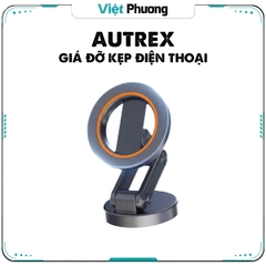 Giá Đỡ Kẹp Điện Thoại Ô Tô Từ Tính Thông Minh Cao Cấp AUTREX Dán Taplo hoặc Kính Lái Xe Hơi