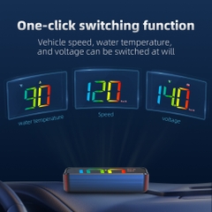 Màn Hình Hiển Thị Tốc Độ HUD M4 (Chuẩn OBD 2) Dùng Cho Hầu Hết Các Dòng Ô Tô Xe Hơi - Phiên Bản 2026