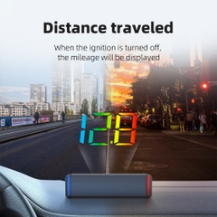 Màn Hình Hiển Thị Tốc Độ HUD M4 (Chuẩn OBD 2) Dùng Cho Hầu Hết Các Dòng Ô Tô Xe Hơi - Phiên Bản 2026