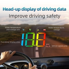 Màn Hình Hiển Thị Tốc Độ HUD M4 (Chuẩn OBD 2) Dùng Cho Hầu Hết Các Dòng Ô Tô Xe Hơi - Phiên Bản 2026