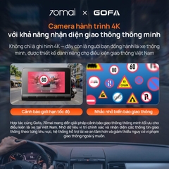 Camera Hành Trình 70mai A800SE SpeedEye 4K – Cảnh Báo Giao Thông Thông Minh, Giám Sát Toàn Diện