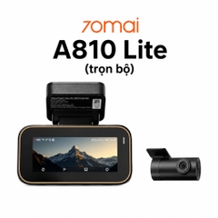 Camera Hành Trình 70mai 4K A810 Lite – Ghi Hình Kép Siêu Nét, Ra Lệnh Giọng Nói Tiếng Việt
