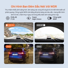 Camera Hành Trình Ô tô Kẹp Gương 70mai Rearview Dash Cam S410 (Màn hình cảm ứng, ra lệnh giọng nói)