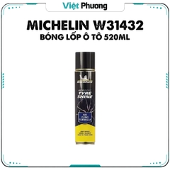 Chai Xịt Vệ Sinh Bảo Dưỡng và Làm Bóng Lốp Ô Tô Michelin W31432 Auto Expert Tyre Shine 520ml (hàng chính hãng)