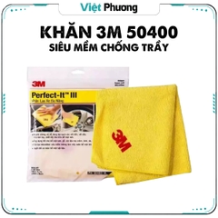 Khăn Lau Xe Hơi, Ô Tô, Mô Tô Chuyên Dụng Cao Cấp 3M Ultra Soft 50400 Perfect-It III (Siêu mềm, chống trầy xước)