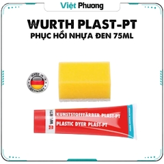 Chất Nhuộm Phục Hồi Nhựa Màu Đen WURTH Plastic Dyer Plast-PT 75ml (hàng chính hãng)