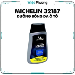 Dung Dịch Chăm Sóc Và Dưỡng Bóng Nội Thất Ô Tô Bằng Da MICHELIN Leather Cleaner 32187 250ml (Hàng Chính Hãng)