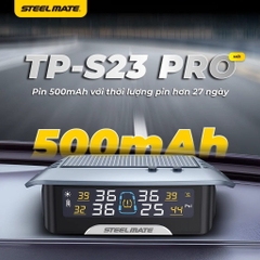 Cảm Biến Áp Suất Lốp Van Trong STEELMATE TP S23 PRO Cảnh Báo Giọng Nói Tiếng Việt (Chính Hãng)