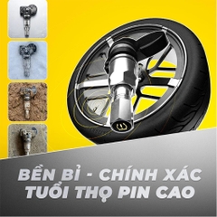 Cảm Biến Áp Suất Lốp Van Trong STEELMATE TP S23 PRO Cảnh Báo Giọng Nói Tiếng Việt (Chính Hãng)