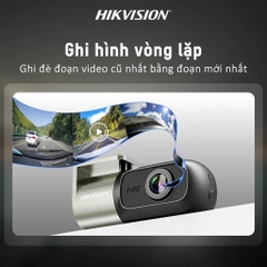 Camera Hành Trình Hikvision D1 Pro 2K 1440P, Ghi Hình Siêu Nét, WiFi, Hỗ Trợ thẻ 256GB, Chính Hãng