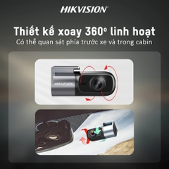 Camera Hành Trình Hikvision D1 Pro 2K 1440P, Ghi Hình Siêu Nét, WiFi, Hỗ Trợ thẻ 256GB, Chính Hãng