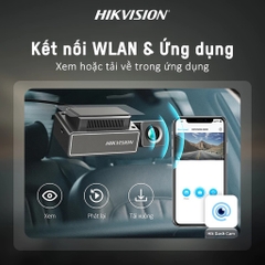 Camera Hành Trình Hikvision C8 Pro 3.5K, Ghi Hình Siêu Nét, Hỗ Trợ ADAS, GPS, Wifi 5, 4G Chính Hãng