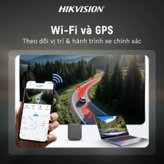 Camera Hành Trình Hikvision C8 Pro 3.5K, Ghi Hình Siêu Nét, Hỗ Trợ ADAS, GPS, Wifi 5, 4G Chính Hãng