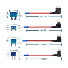 Dây Nối Lấy Điện Từ Cầu Chì Xe Hơi Ô Tô Cấp Nguồn Cho Hardwire Kit