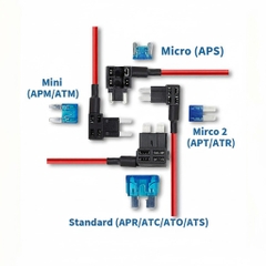 Dây Nối Lấy Điện Từ Cầu Chì Xe Hơi Ô Tô Cấp Nguồn Cho Hardwire Kit