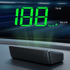 Màn Hình Hiển Thị Tốc Độ HUD W1 / M2 (GPS, nguồn USB) Dùng Cho Mọi Dòng Ô Tô Xe Hơi - Phiên Bản 2025