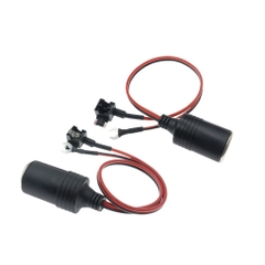 Tẩu Phụ Kèm Dây Nối Lấy Điện Từ Cầu Chì Xe Hơi Ô Tô Cấp Nguồn Cho Camera Hành Trình, Máy Bơm Lốp, ..
