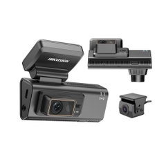 Camera Hành Trình HIKVISION V200 / V300 3 Kênh Ghi Hình Trước, Trong Cabin và Sau Xe Hỗ Trợ 4G, ADAS