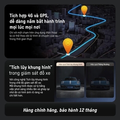 Camera Hành Trình HIKVISION V200 / V300 3 Kênh Ghi Hình Trước, Trong Cabin và Sau Xe Hỗ Trợ 4G, ADAS