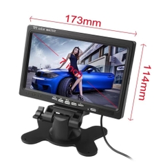 Camera Lùi AHD Kèm Màn Hình Rời 7inch Sử Dụng Điện 12 - 24V, Lắp Cho Mọi Dòng Xe Hơi, Ô Tô, Xe Tải