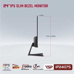 LCD VSP IP 2407S Black - 24 inch (VGA/HDMI) - 100Hz