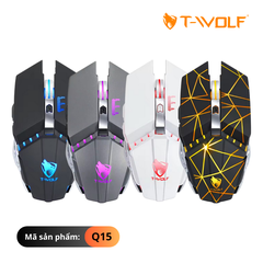 Chuột T-WOLF Q15 Silent không dây