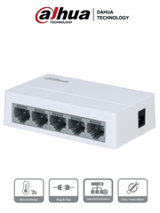 Switch Dahua DH PFS3005-5ET (100M)