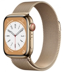 Apple Watch S8 LTE viền thép dây thép