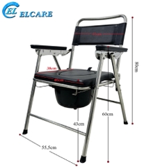 Ghế Bô Vệ Sinh Inox Lucass G87